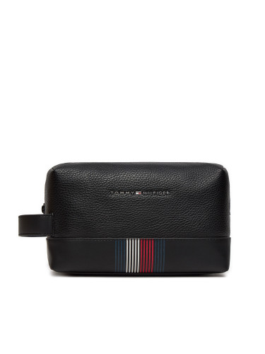 Несесер Tommy Hilfiger Transit Medium Washbag AM0AM12516 Черен