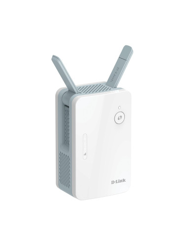 Range Extender/Repeater D-Link EAGLE PRO AI E15 AX1500, 2.4GHz (300Mpbs)/ 5 GHz (1200 Mbps), 1x 10/100/1000