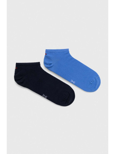 Чорапи Tommy Hilfiger (2 броя) в тюркоазено 342023001