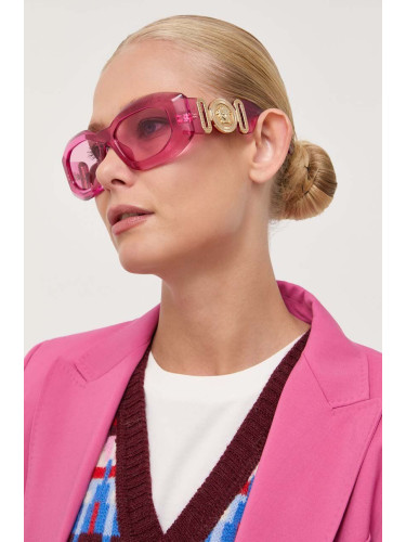 Слънчеви очила Versace в розово 0VE4425U