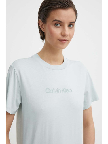 Памучна тениска Calvin Klein в розово K20K205448