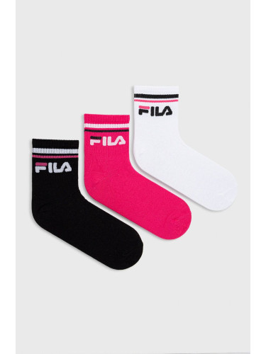 Чорапи Fila в лилаво