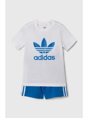 Детски комплект adidas Originals в синьо