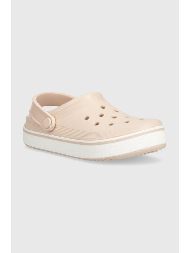 Детски чехли Crocs CROCBAND CLEAN CLOG в розово