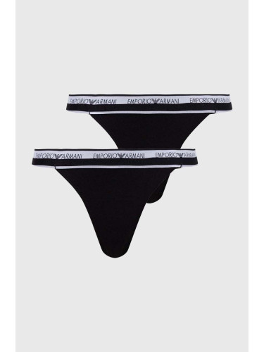 Прашки Emporio Armani Underwear (2 броя) в черно
