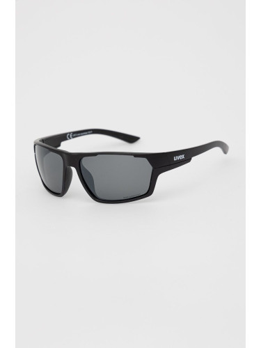 Слънчеви очила Uvex Sportstyle 233 P в черно