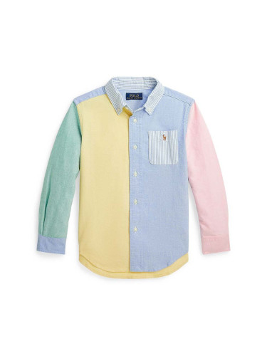 Детска памучна риза Polo Ralph Lauren