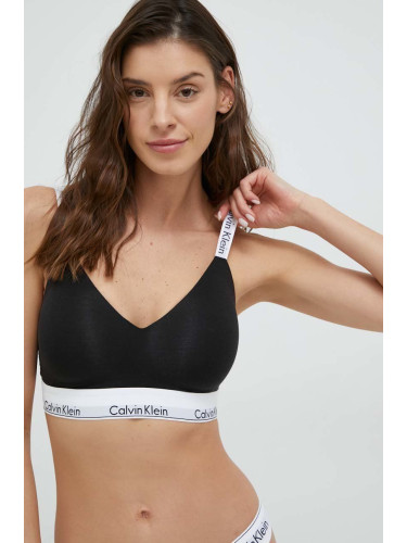 Сутиен Calvin Klein Underwear в черно с изчистен дизайн 000QF7060E