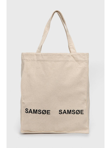 Чанта Samsoe Samsoe Luca в прозрачен цвят UNI214000