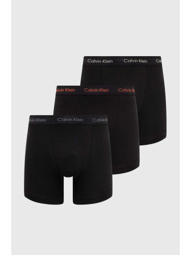 Боксерки Calvin Klein Underwear (3 броя) в черно 0000U2662G