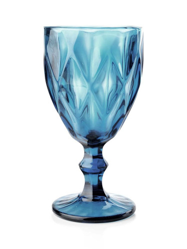 Комплект чаши за вино Affek Design Elise Blue 300 ml (6 броя)