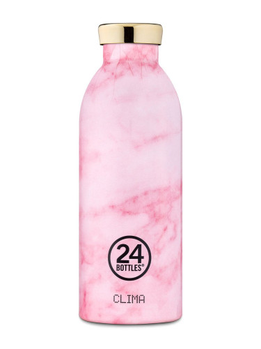 24bottles - Бутилка Clima Pink Marble 500ml