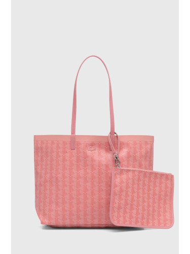 Чанта Lacoste в розово