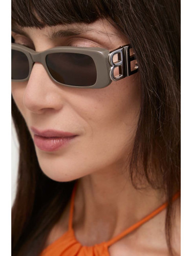 Слънчеви очила Balenciaga BB0096S в сиво