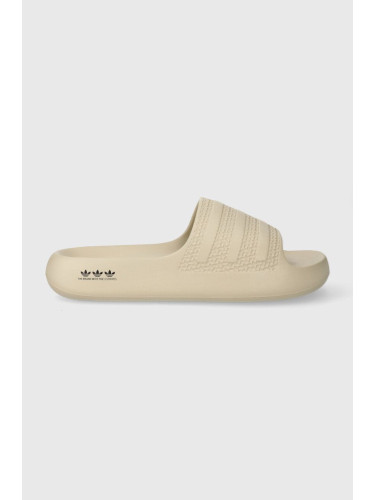 Чехли adidas Originals Adilette Ayoon в бежово GX7064