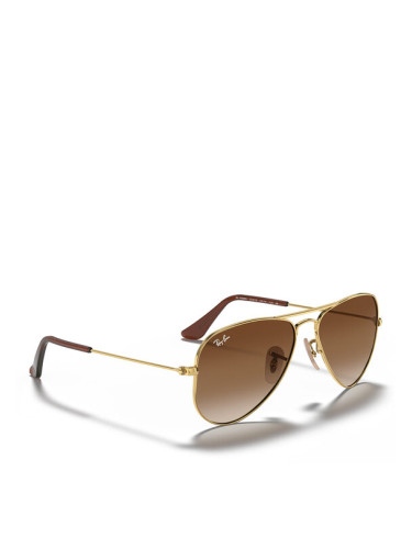 Ray-Ban Детски слънчеви очила Aviator 0RJ9506S 223/13 Златист