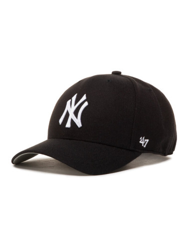47 Brand Шапка с козирка New York Yankees Cold Zone '47 B-CLZOE17WBP-BK Черен