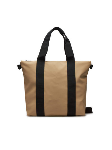 Rains Сак Tote Bag Mini W3 14160 Бежов