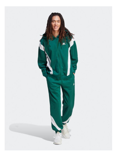 adidas Анцуг Sportswear Fleece IJ6068 Зелен Regular Fit
