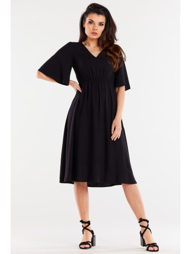 Awama Woman's Dress A518 Black