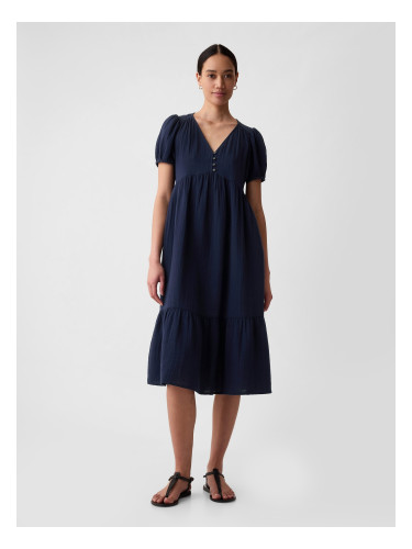 GAP Muslin Midi Dress - Ladies