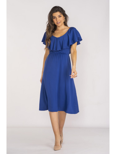 Awama Woman's Dress A659 Blue