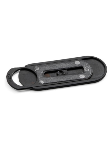 Протектор за уеб камера Hide, изработен от полипропилен, черен