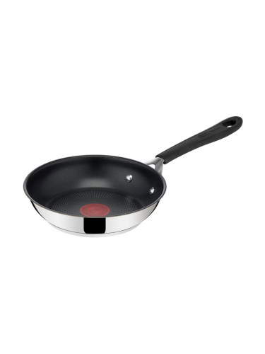 Универсален тиган Tefal Jamie Oliver Home Cook, стомана, незалепващо покритие, диаметър 20 cm, черен