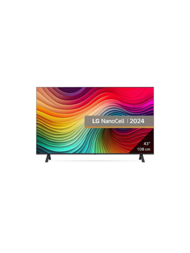 Телевизор LG 43NANO81T3A , LED , 43 inch, 108 см, 3840x2160 UHD-4K , Smart TV , Web Os