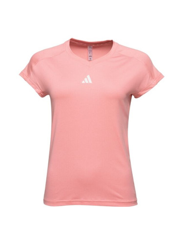 adidas AEROREADY TRAIN ESSENTIALS MINIMAL T-SHIRT Дамска спортна тениска, розово, размер