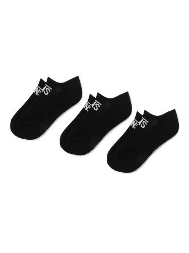 Комплект 3 чифта къси чорапи дамски Vans Classic Kick VN000XNRBLK Черен