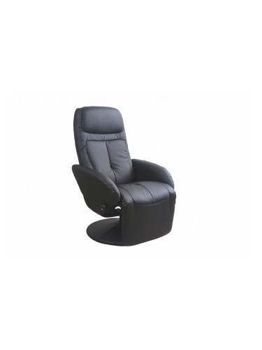 Фотьойл Memo.bg модел 50-Optima BM черен с механизъм "Релакс"