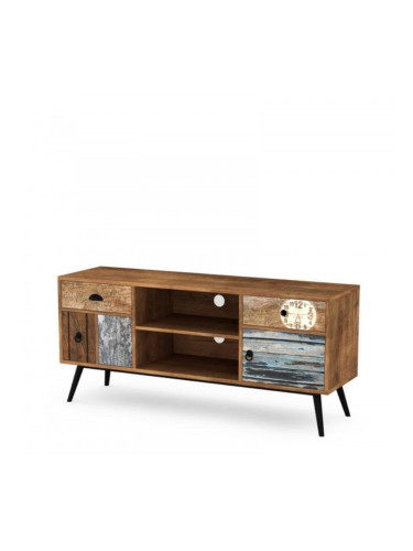 Шкаф Memo.bg модел Mezo RTV-1 BM, многоцветен