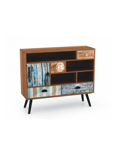 Шкаф Memo.bg модел Mezo KM-3 BM, многоцветен