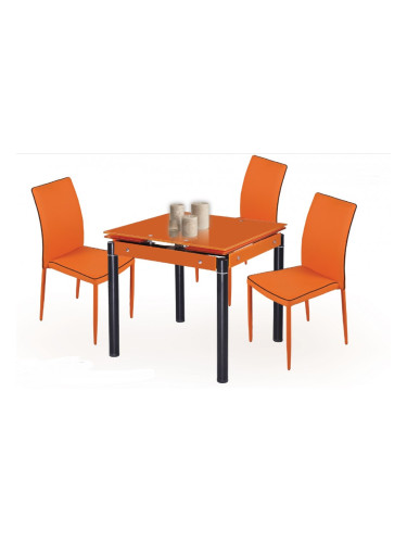 Комплект маса със столове Memo.bg модел Kent BM оранжев