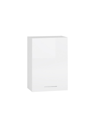 Горен шкаф В 50/72-Е20, бял гланц