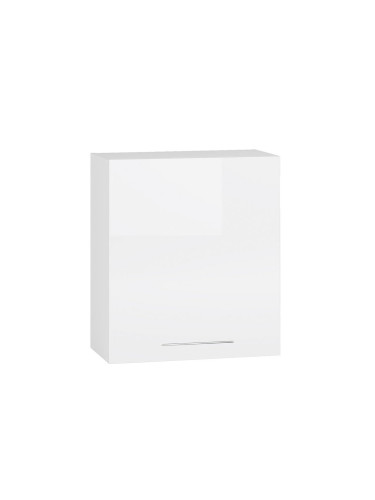 Горен шкаф - B 60/68-Е20, за вграден абсорбатор/бял гланц