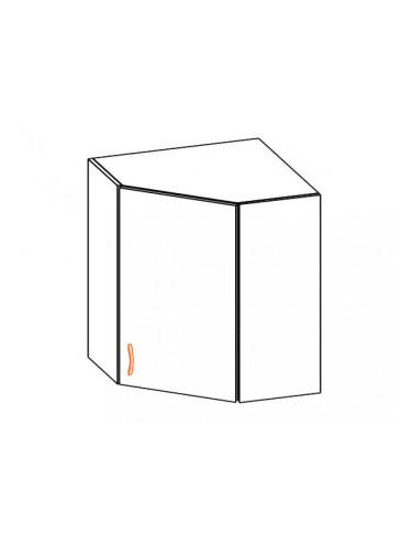 Горен ъглов шкаф Alina 60-E20