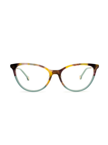 Carolina Herrera Vhe817 0Gen 53 - диоптрични очила, cat eye, дамски, кафяви