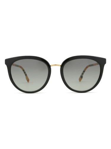 Burberry Willow 0BE4316 385311 54 - кръгла слънчеви очила, дамски, черни
