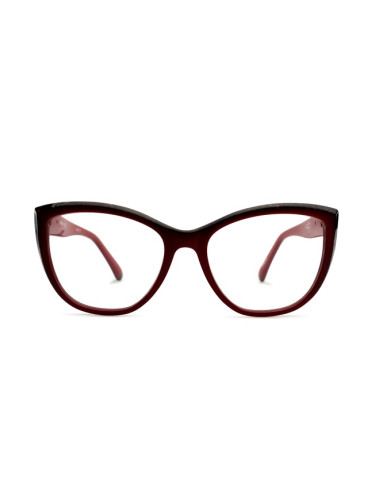 Etnia Ferrara Rdch 55 - диоптрични очила, cat eye, дамски, червени