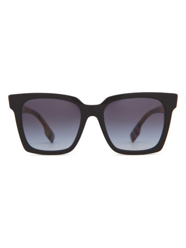 Burberry Maple 0BE4335 39298G 53 - квадратна слънчеви очила, дамски, черни