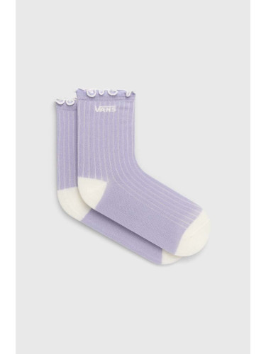 Чорапи Vans в лилаво