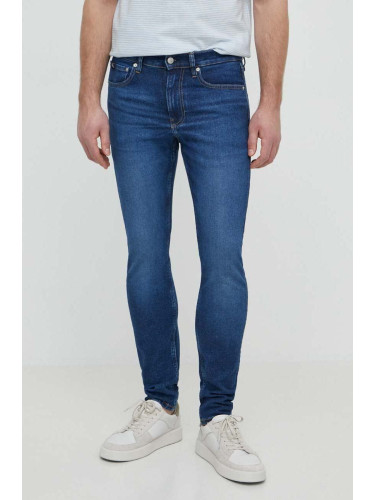 Дънки Calvin Klein Jeans в тъмносиньо J30J324849