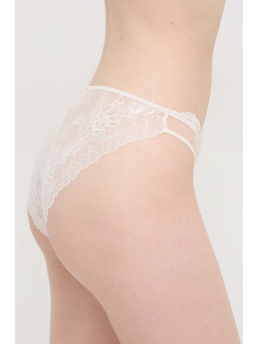 Бикини Calvin Klein Underwear в бежово 000QF7754E