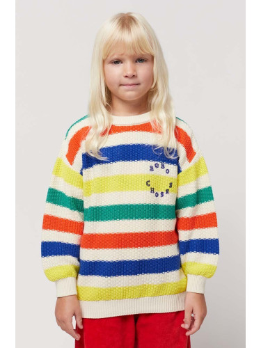 Детски памучен пуловер Bobo Choses