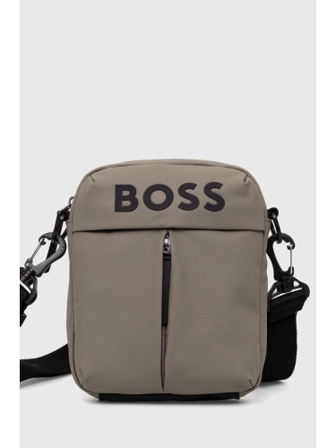 Чанта през рамо BOSS в зелено 50516893