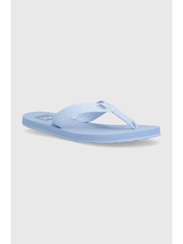 Джапанки Helly Hansen LOGO SANDAL 2 в синьо с равна подметка 67545 11957