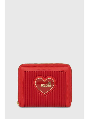Портмоне Love Moschino дамски в червено JC5619PP1GLA1500