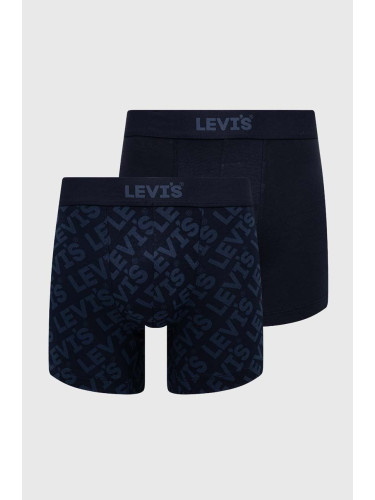 Боксерки Levi's (2 броя) в тъмносиньо